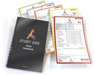 Stunt dog rule book pack