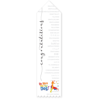 Generic Congratulations Ribbon (10-pack)