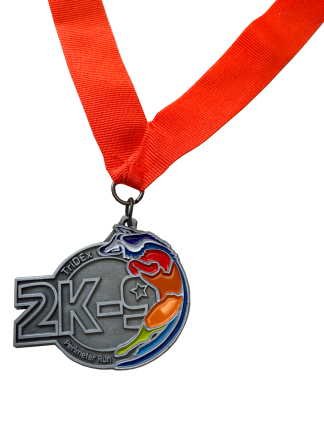 2k-9 Ruff Run Medal