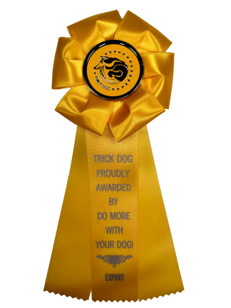 Expert Trick Dog (ETD) Rosette