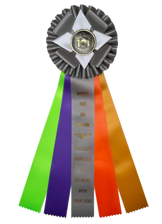Trick Dog Masters Champion Rosette
