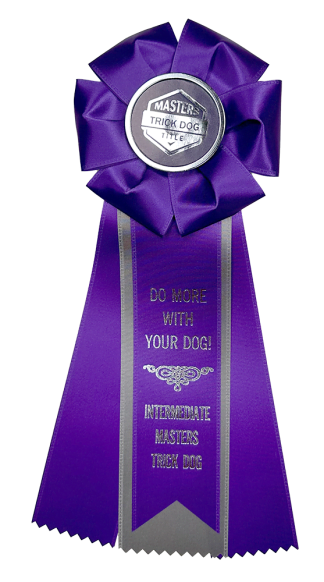 Intermediate Masters Trick Dog (ITD-M) Rosette