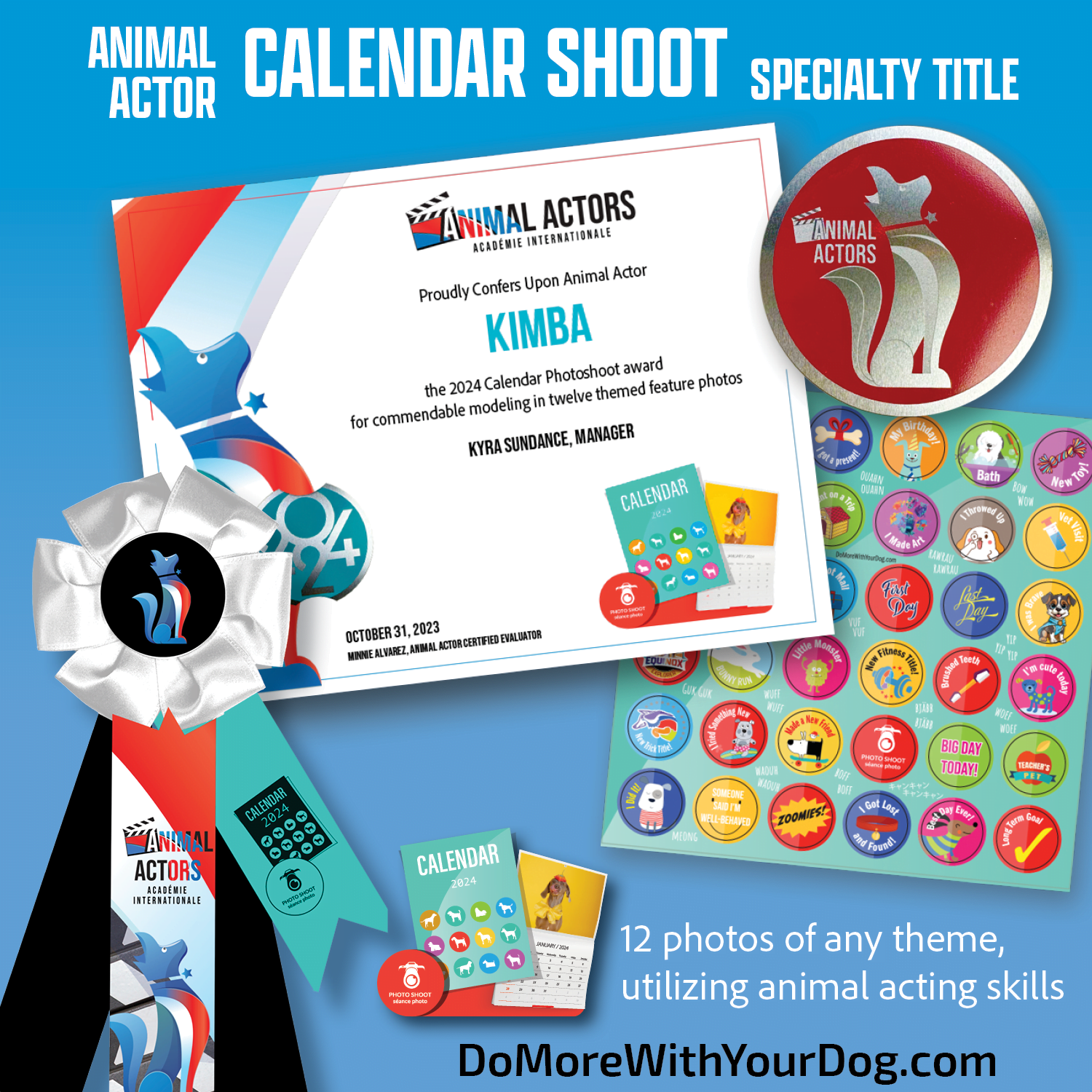 📆Calendar Shoot - Animal Actor Specialty Title - Image 8