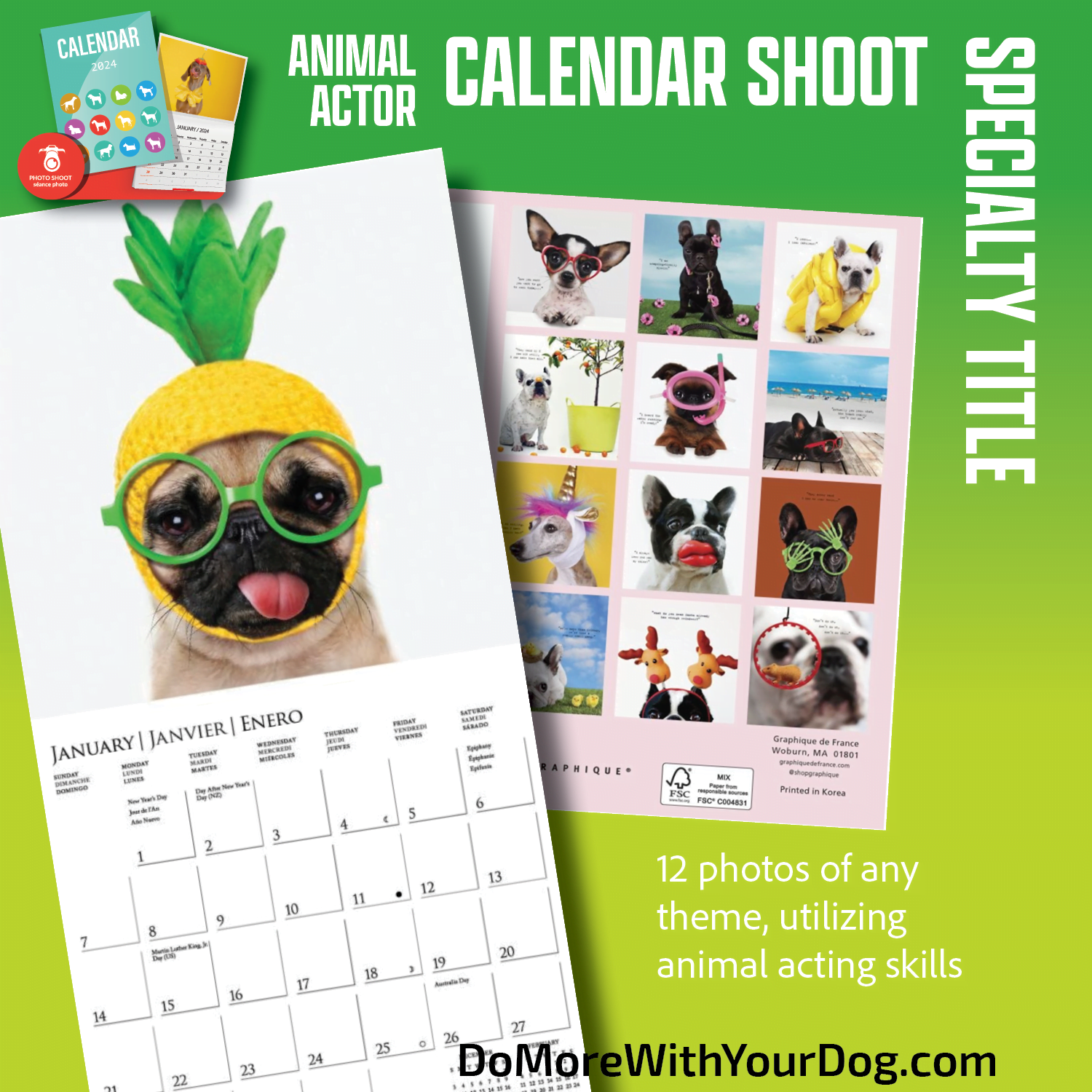 📆Calendar Shoot - Animal Actor Specialty Title - Image 11