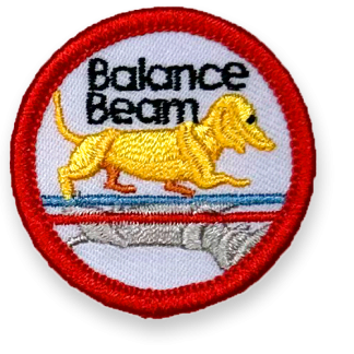 Balance Beam Patch (Pentathlon Series)