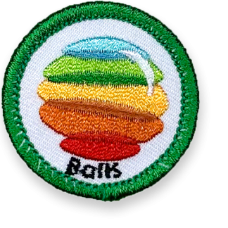 Balls Patch (Pentathlon Series)