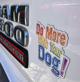 Car Magnet (Do More With Your Dog!)