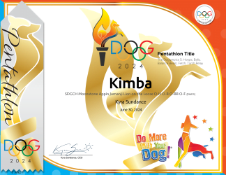 Pentathlon Hardcopy Certificate, Ribbon