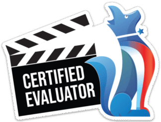 Animal Actors Certified Evaluator (AACE) Cling-Sticker