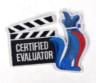 Animal Actors Certified Evaluator Patch