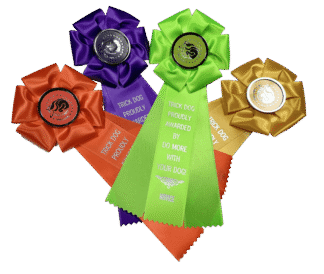 Trick Dog Rosettes (NTD,ITD,ATD,ETD)