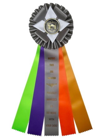 Trick Dog Masters Champion Rosette