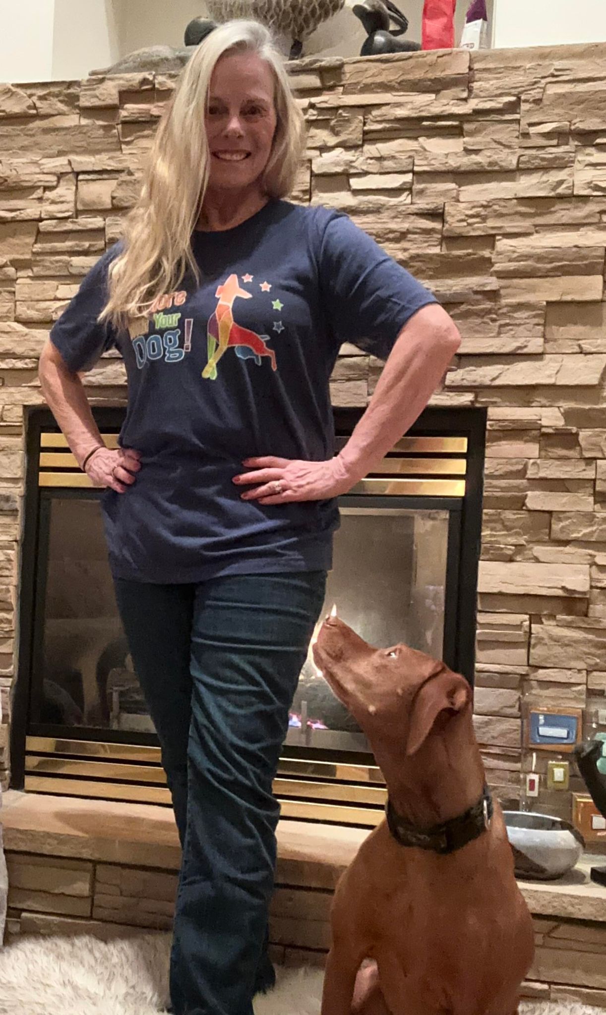 Vintage Navy Logo Tshirt - Image 3