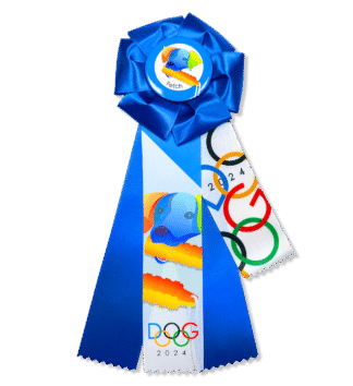 Dog-lympics Fetch Rosette (Pentathlon Series)