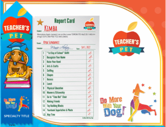 Teacher's Pet Certificate & Ribbon