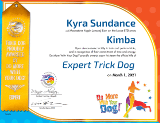 ETD Certificate & Ribbon