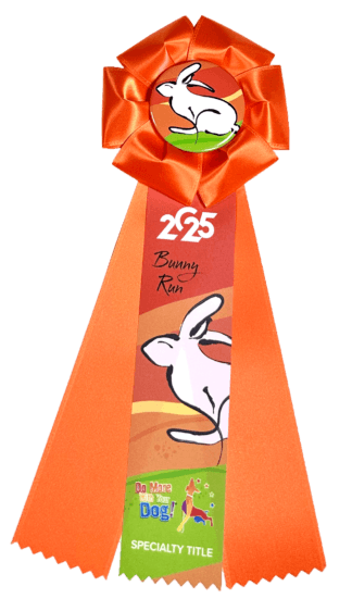 Bunny Run 2025 Rosette