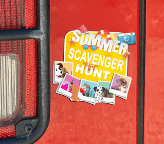 Car Magnet (Summer Scavenger Hunt)