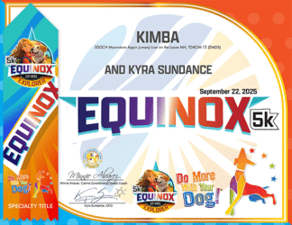 Equinox Explorer 2025 Certificate & Ribbon