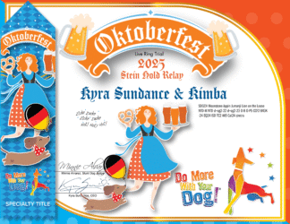 Oktoberfest Certificate & Ribbon
