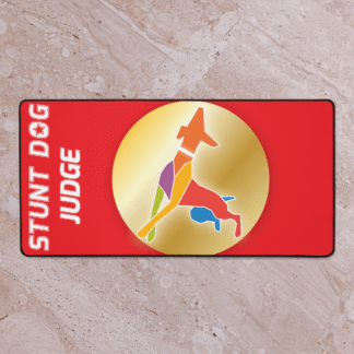 Stunt Dog Judge - Gold (Dog Target Mat)