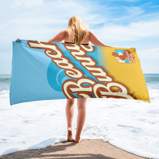 Bunny Run 2026 Beach Towel